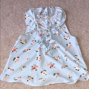 Floral tank top